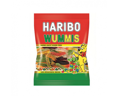 Желирани Бонбони Харибо 200г Червеи Желирани Бонбони Харибо 200г Червеи