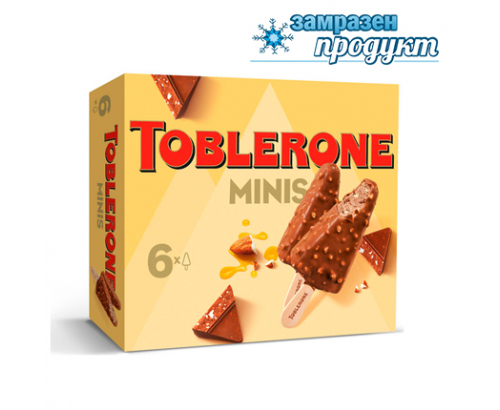 Сладолед Тоблерон 6х50мл Мини стик Сладолед Тоблерон 6х50мл Мини стик