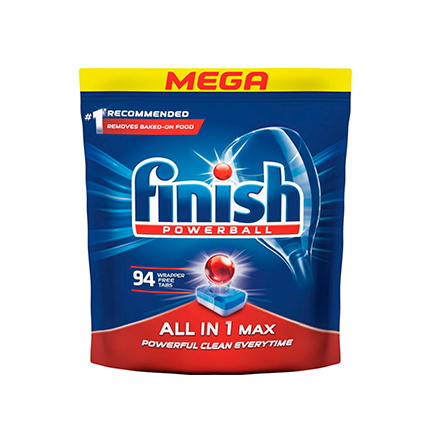 Таблетки за съдомиялна Финиш Всичко в едно Макс 94бр Таблетки за съдомиялна Финиш Всичко в едно Макс 94бр