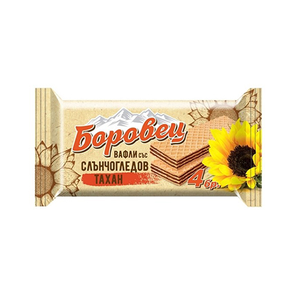 Вафли Боровец 4бр Слънчогледов тахан