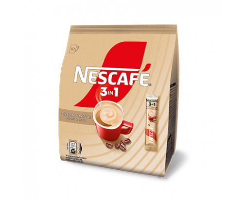 Кафе микс Нескафе 3в1 10бр Каймак Кафе микс Нескафе 3в1 10бр Каймак