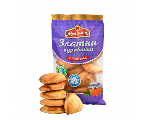 Златни курабийки Медовина 250г с мамалад Златни курабийки Медовина 250г с мамалад