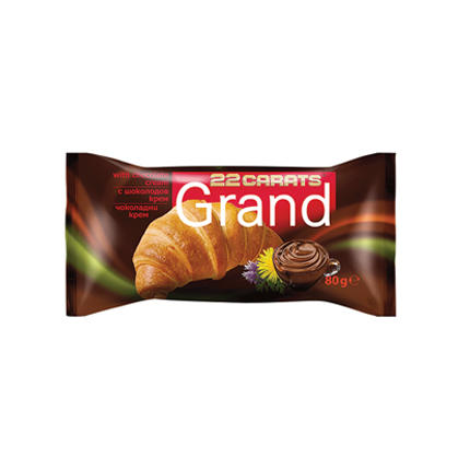 Кроасан 22 Карата Гранд 80г Какао Кроасан 22 Карата Гранд 80г Какао