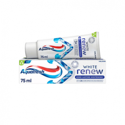 Паста за зъби Аквафреш 75мл Уайт Реню Лонг ластинг