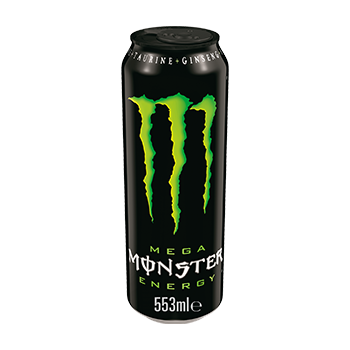 Енергийна напитка Монстър 553мл Мега Енерджи Енергийна напитка Монстър 553мл Мега Енерджи