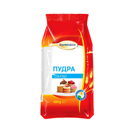 Пудра захар Фамилекс 500г Пудра захар Фамилекс 500г