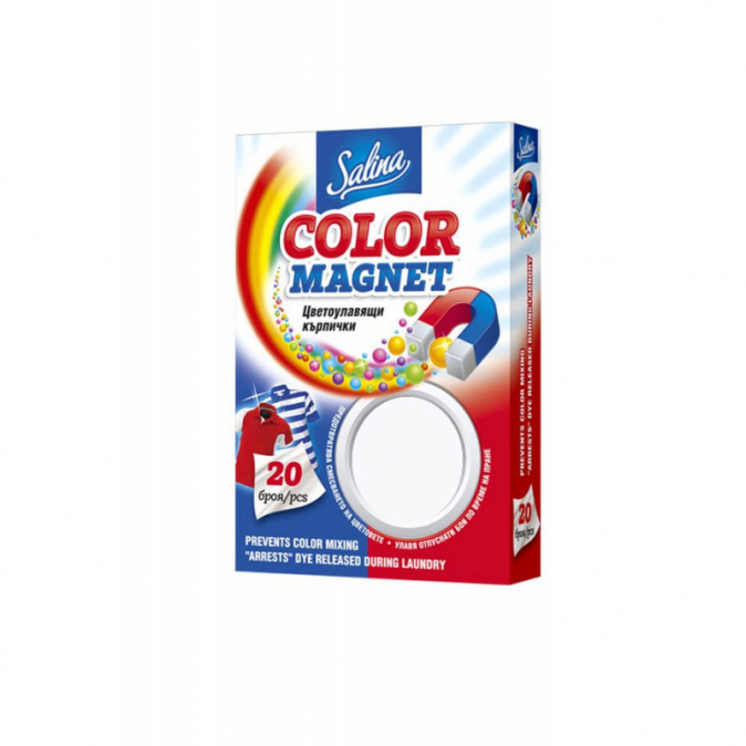 Цветоулавящи кърпички Салина 20бр Цветоулавящи кърпички Салина 20бр