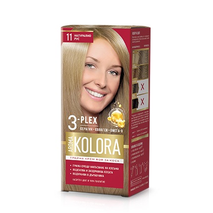 Боя за коса Арома Колор 11 Натурално русо