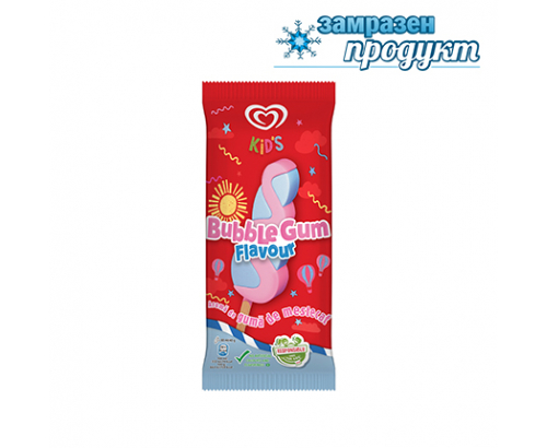 Сладолед Смайл Бабъл Гъм 90мл Сладолед Смайл Бабъл Гъм 90мл