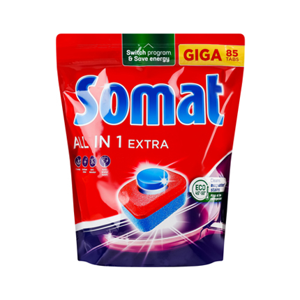 Таблетки за съдомиялна Сомат 85бр Всичко в едно Таблетки за съдомиялна Сомат 85бр Всичко в едно