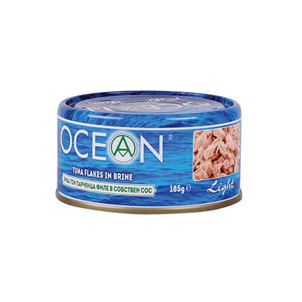 Риба тон Океан 185г Парченца в собствен сос