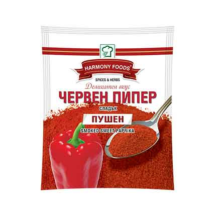 Червен пипер Меркурий 50г Пушен