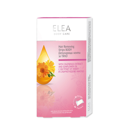 Депилиращи ленти Елеа 20бр За тяло