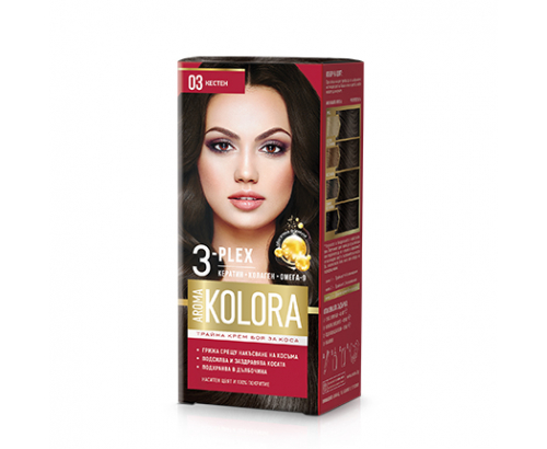 Боя за коса Арома Колор 03 Кестен Боя за коса Арома Колор 03 Кестен