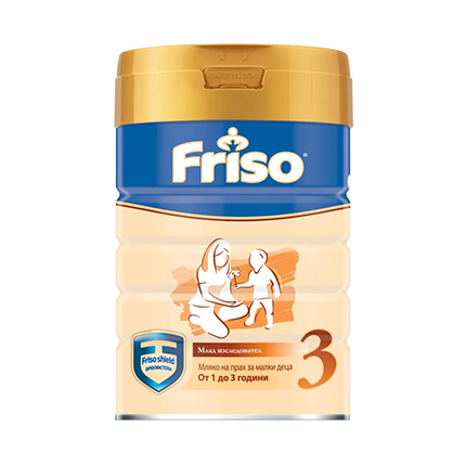 Адаптирано мляко Фризолак 400г Над 1 година