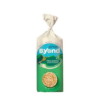 Оризов кейк Бийонд 100г Трио киноа и бял сусам