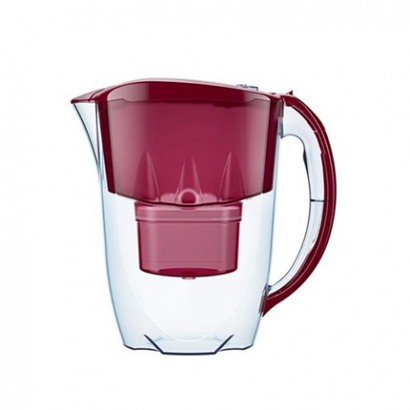 Филтрираща кана Аквафор Джаспър MFP + 2дм Червена