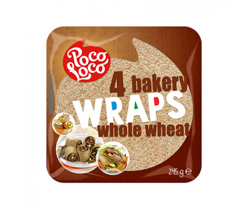 Тортила питки Поко Локо 245г Пълнозърнести Тортила питки Поко Локо 245г Пълнозърнести