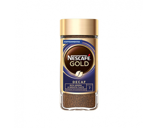 Разтворимо кафе Нескафе Голд 100г Без кофеин Разтворимо кафе Нескафе Голд 100г Без кофеин
