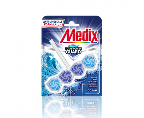 Ароматизатор за тоалетна Медикс 55г Океан Ароматизатор за тоалетна Медикс 55г Океан