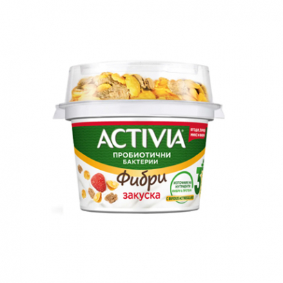 Активиа Закуска 163г Ягоди и зърнен микс