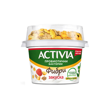 Активиа Закуска 163г Ягоди и зърнен микс