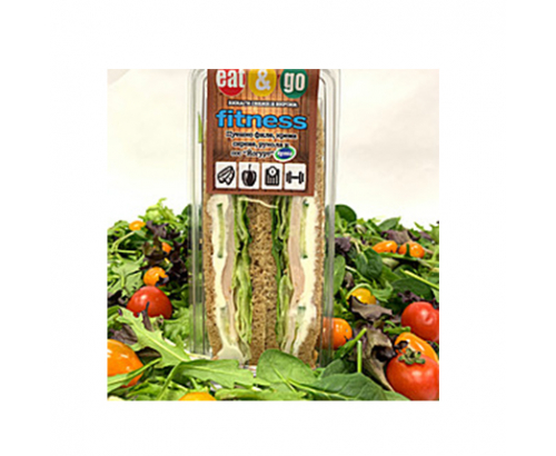 Триъгълен сандвич Ийт енд Го Делукс Фитнес Пуешко филе Триъгълен сандвич Ийт енд Го Делукс Фитнес Пуешко филе