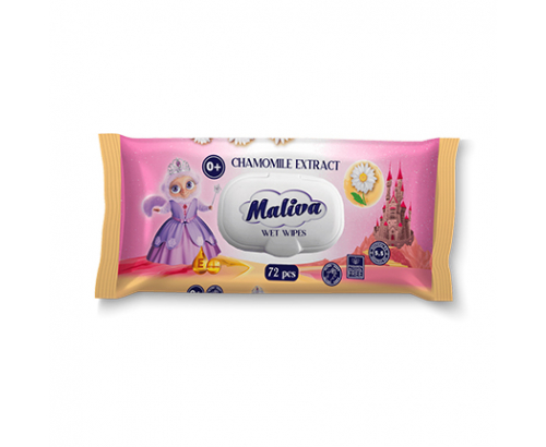 Влажни кърпи Малива 72бр Лайка Влажни кърпи Малива 72бр Лайка