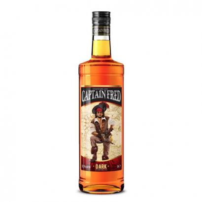 Спиртна напитка Капитан Фред 1л Тъмен