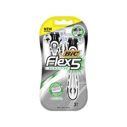 Еднократна самобръсначка Бик Флекс 5 Сензитив Еднократна самобръсначка Бик Флекс 5 Сензитив