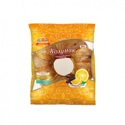 Козунак Добруджански Хляб 400г С портокал и шоколад