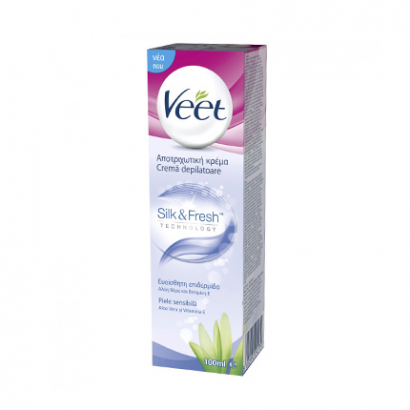 Крем депилатоар Вийт 100мл Чувствителна кожа