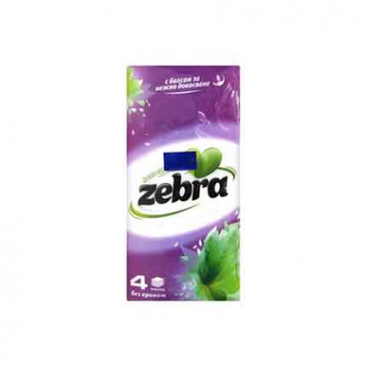 Носни кърпички Зебра 9бр С балсам