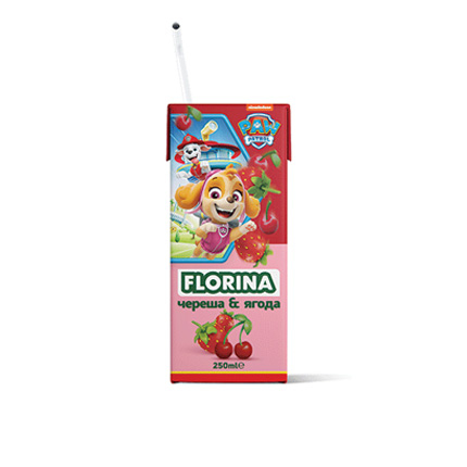 Флорина 200мл Череша и ягода Флорина 200мл Череша и ягода