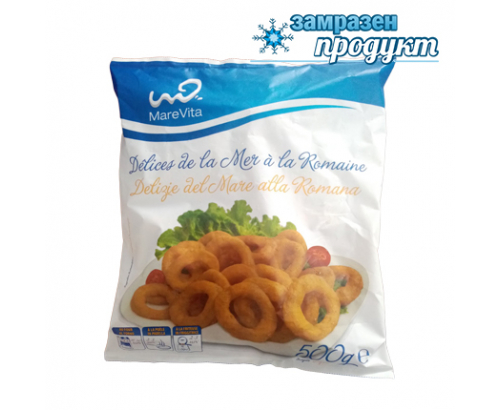 Панирани калмари Марфрио 500г Панирани калмари Марфрио 500г