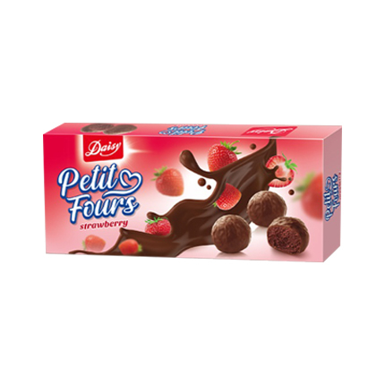 Петифури Дейзи 180г Ягода