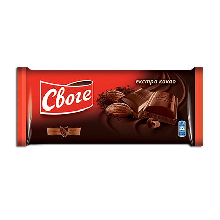 Шоколад Своге 90г Натурален