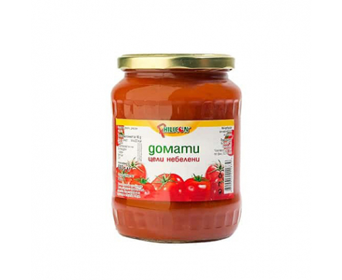 Цели небелени домати 680г Цели небелени домати 680г