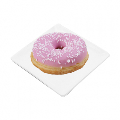 Донът със заливка ягода 60г