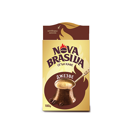 Мляно кафе Нова Бразилия 100г Джезве Мляно кафе Нова Бразилия 100г Джезве