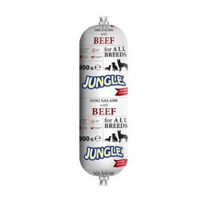 Храна за кучета салам Джангъл 900г С телешко месо
