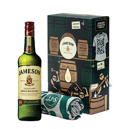 УИСКИ ДЖЕЙМИСЪН 700МЛ + ТЕНИСКА_КЛАСИКО