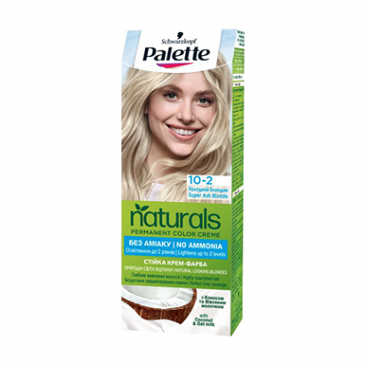 Боя за коса Палете Нейчаръл 10-2 Супер пепеляво русо