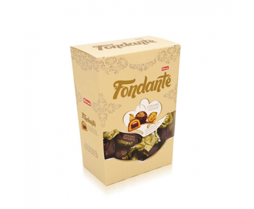 Шоколадови бонбони Фондан 300г Карамел Шоколадови бонбони Фондан 300г Карамел