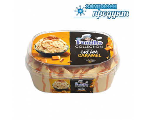 Сладолед Фамилия Колекция 900мл Крем Карамел Сладолед Фамилия Колекция 900мл Крем Карамел