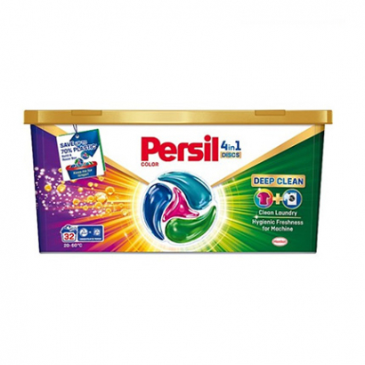 Гел капсули Персил 32 пранета Цветно